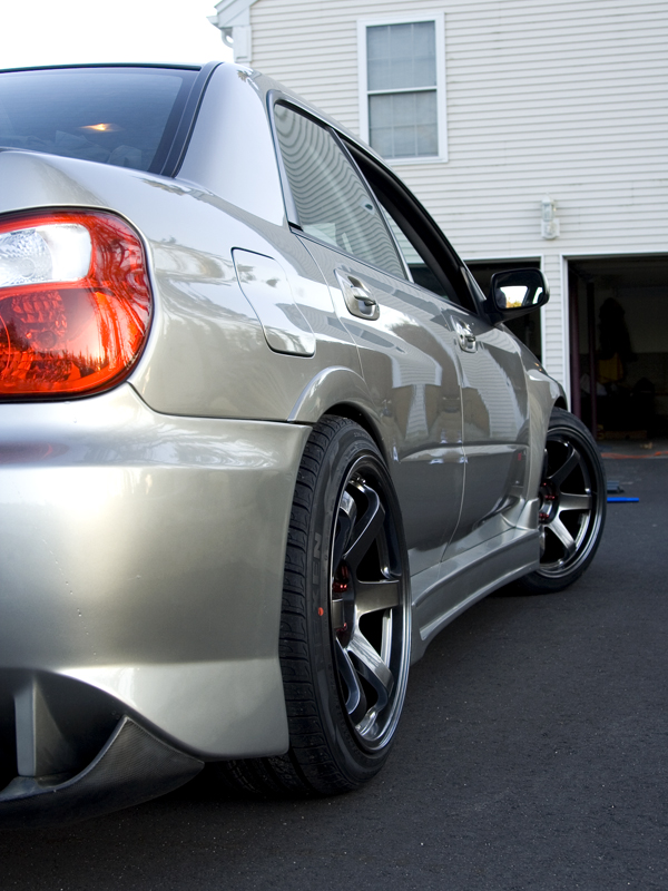photo 9 Subaru Impreza WRX STi custom wheels Rota Grid 18x10.0, ET +35, tire size 235/40 R18. x ET