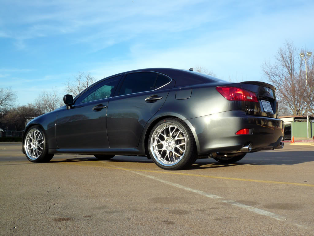 photo 1 Lexus IS 350 custom wheels   19x8.5, ET +38, tire size 235/35 R19. 19x9.5 ET+42 275/30 R19