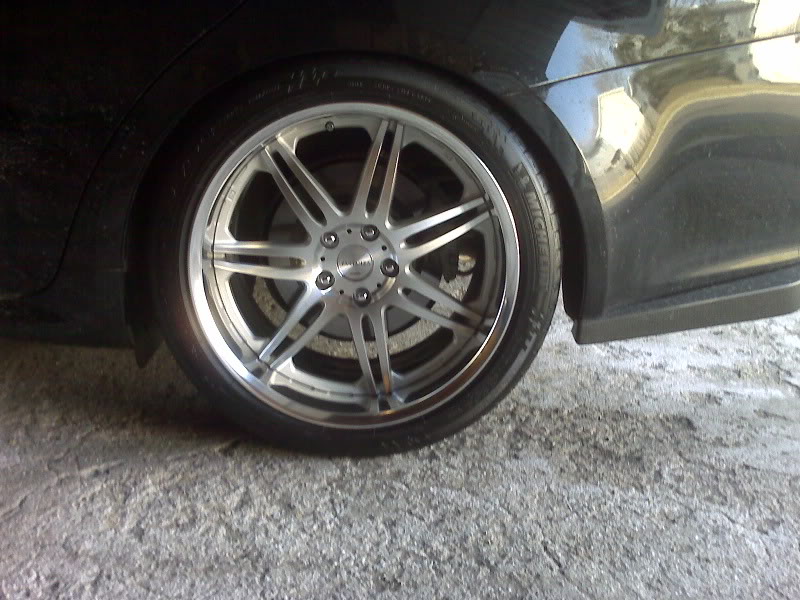 photo 1 Lexus IS 250 custom wheels   19x8.5, ET +36, tire size 235/35 R19. 19x10.0 ET+38 