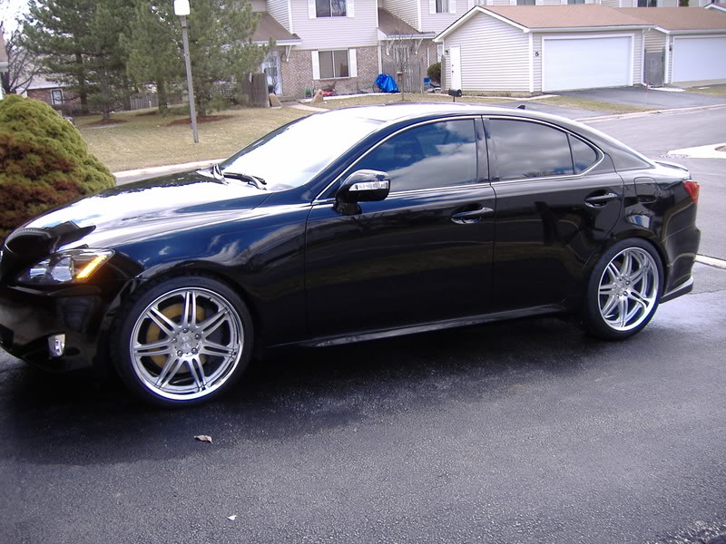 photo 7 Lexus IS 250 custom wheels Work Varianza T1S 19x8.5, ET , tire size 235/35 R19. 19x10.0 ET 275/35 R19