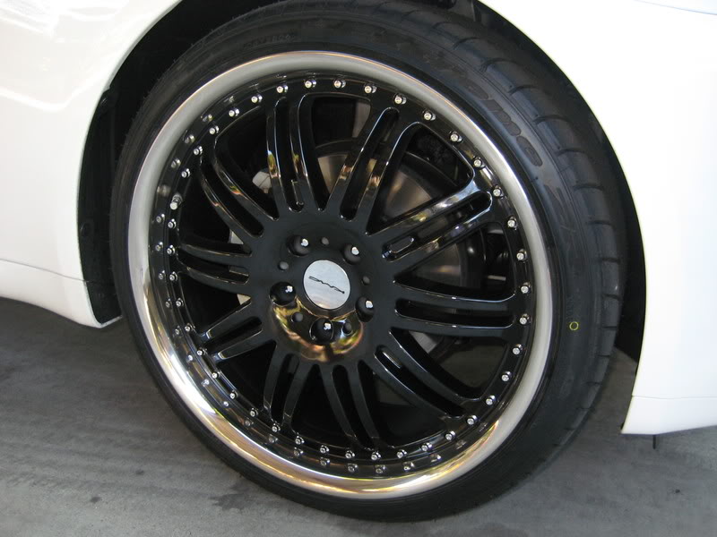 photo 1 Lexus IS 250 custom wheels KMC 127 DIME 20x8.5, ET , tire size 225/35 R20. x ET 