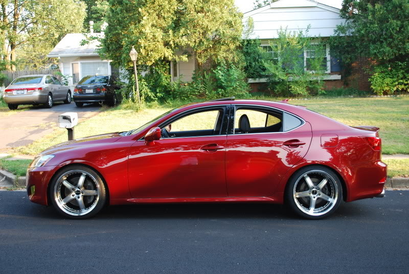 photo 2 Lexus IS 350 custom wheels Axis Shine 19x8.5, ET , tire size 235/35 R19. 19x9.5 ET 275/30 R19