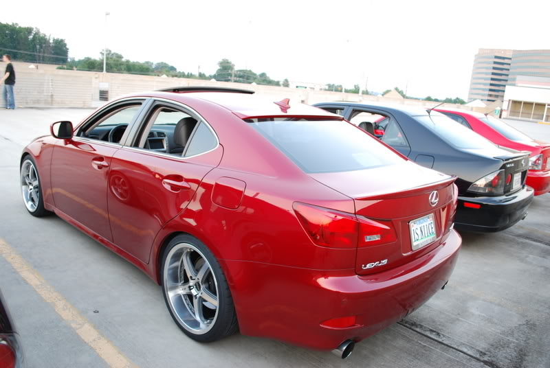 photo 3 Lexus IS 350 custom wheels Axis Shine 19x8.5, ET , tire size 235/35 R19. 19x9.5 ET 275/30 R19