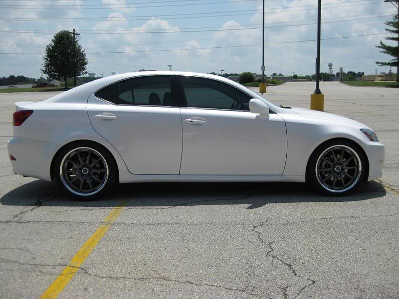 photo 3 Lexus IS 250 custom wheels Volk GT-F 19x8.5, ET +35, tire size 235/35 R19. 19x9.5 ET+36 275/35 R19