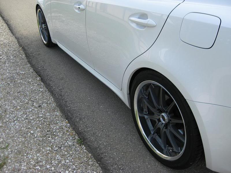 photo 5 Lexus IS 250 custom wheels Volk GT-F 19x8.5, ET +35, tire size 235/35 R19. 19x9.5 ET+36 275/35 R19