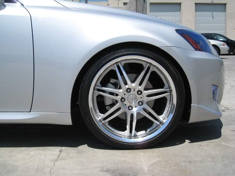 photo 4 Lexus IS 250 custom wheels Work Varianza T1S 19x8.5, ET +36, tire size 235/35 R19. 19x10.0 ET+38 265/30 R19