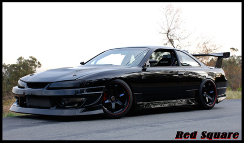 photo 1 Nissan S14 custom wheels Rays Engineering Volk Racing TE37 18x9.5, ET +12, tire size 235/40 R18. 18x10.5 ET+15 265/35 R18
