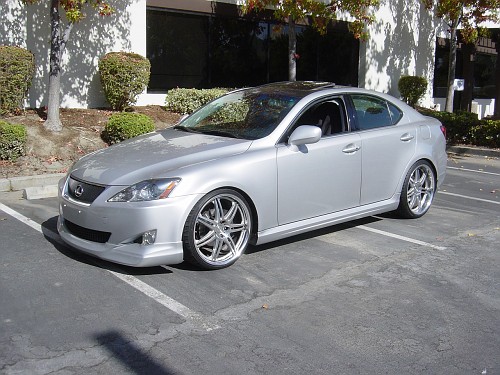 photo 2 Lexus IS 350 custom wheels Work Varianza T1S 20x8.5, ET +35, tire size 225/30 R20. 20x10.0 ET+40 255/30 R20