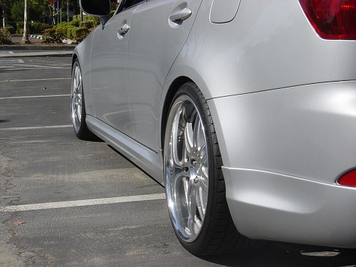 photo 1 Lexus IS 350 custom wheels Work Varianza T1S 20x8.5, ET +35, tire size 225/30 R20. 20x10.0 ET+40 255/30 R20