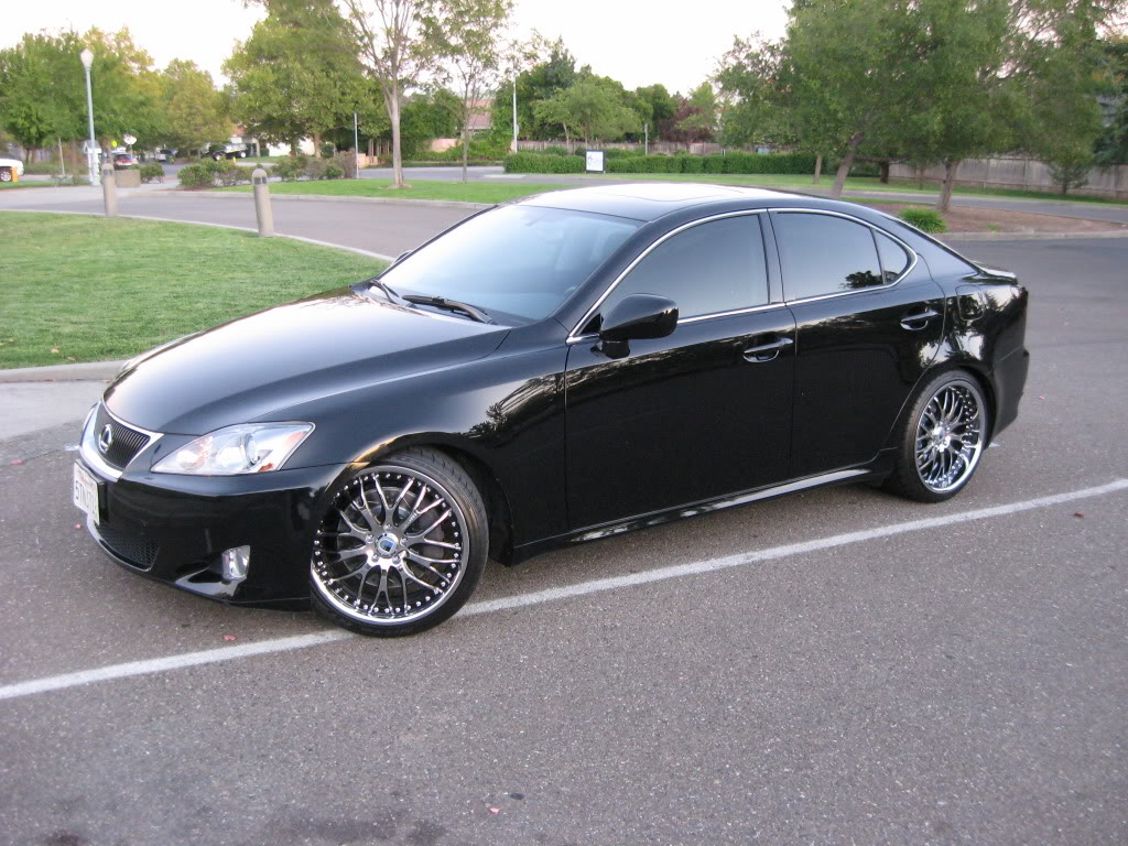 photo 2 Lexus IS 250 custom wheels Asanti 147 19x8.5, ET , tire size 235/35 R19. 19x9.5 ET 265/35 R19
