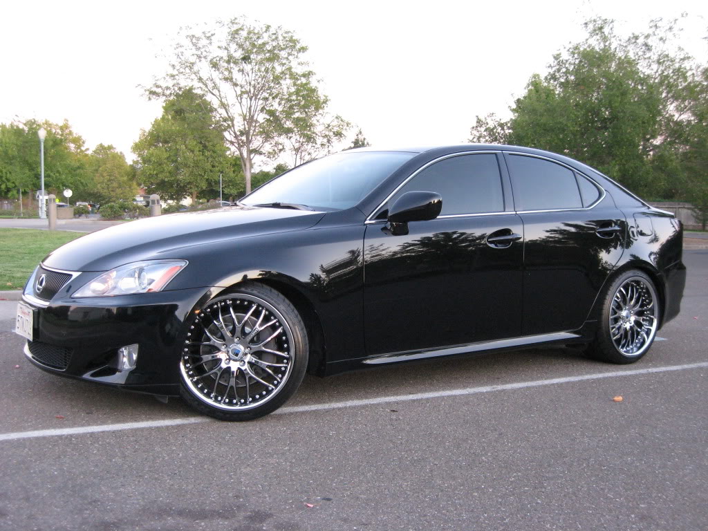 photo 3 Lexus IS 250 custom wheels Asanti 147 19x8.5, ET , tire size 235/35 R19. 19x9.5 ET 265/35 R19