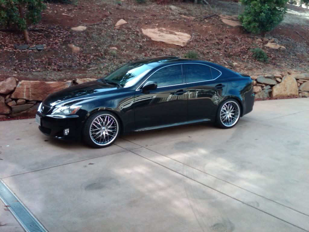 photo 4 Lexus IS 250 custom wheels Asanti 147 19x8.5, ET , tire size 235/35 R19. 19x9.5 ET 265/35 R19