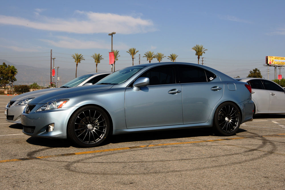 photo 1 Lexus IS 350 custom wheels Connoisseur 151C 19x8.5, ET +38, tire size 235/35 R19. 19x9.5 ET+38 265/35 R19