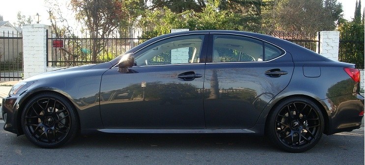 photo 2 Lexus IS 250 custom wheels Avant Garde M310 19x8.5, ET , tire size 225/35 R19. 19x9.5 ET 255/30 R19