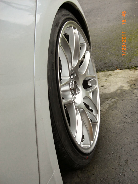 photo 2 Lexus IS 350 custom wheels Drag DR-37 19x8.5, ET +40, tire size 225/35 R19. 19x9.5 ET+40 245/35 R19