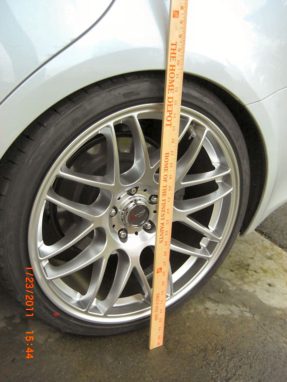 photo 3 Lexus IS 350 custom wheels Drag DR-37 19x8.5, ET +40, tire size 225/35 R19. 19x9.5 ET+40 245/35 R19