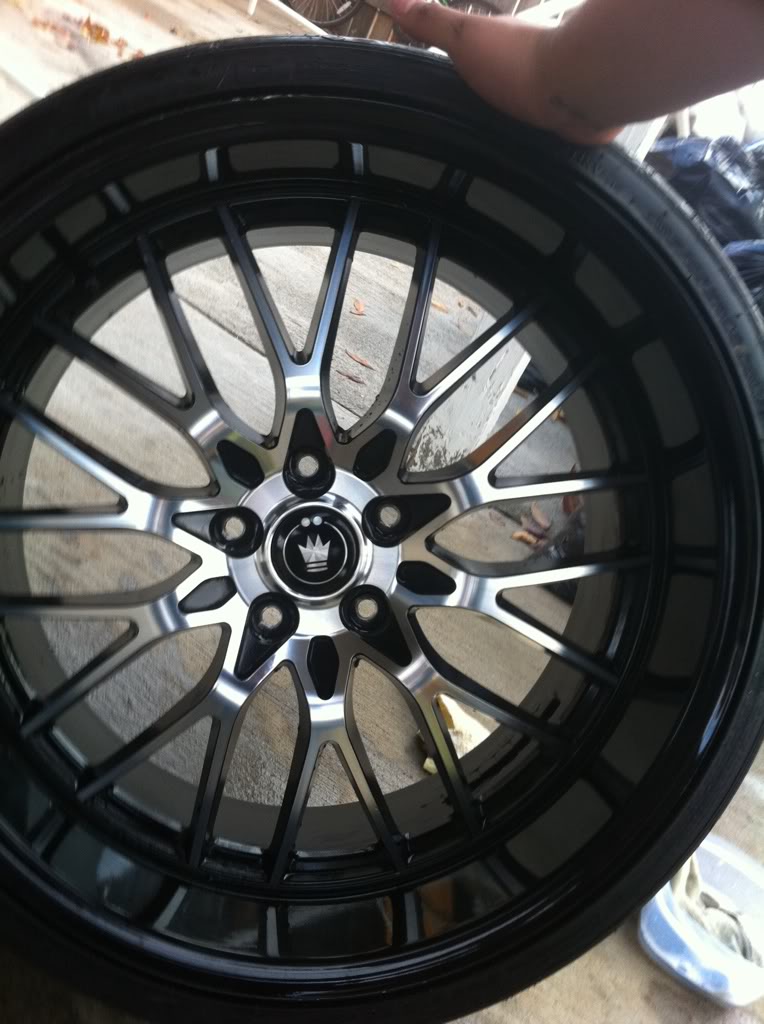 photo 3 Lexus IS 250 custom wheels Koing 16MB 20x8.5, ET , tire size X R20. 20x10.0 ET