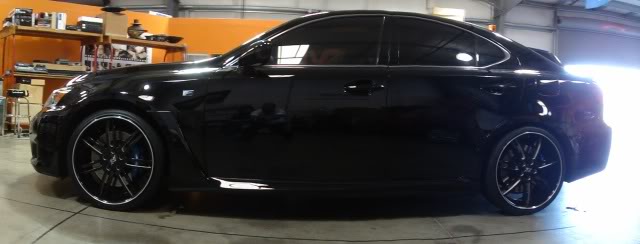 photo 2 Lexus IS-F custom wheels AZA  20x9.0, ET , tire size 235/30 R20. 20x10.0 ET 275/25 R20