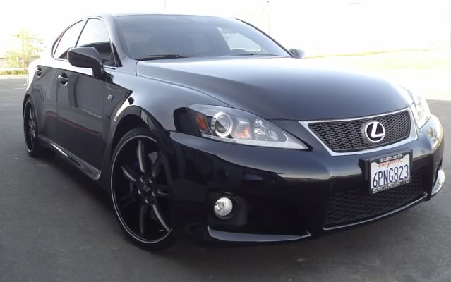photo 1 Lexus IS-F custom wheels AZA  20x9.0, ET , tire size 235/30 R20. 20x10.0 ET 275/25 R20