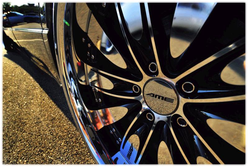 photo 6 Lexus GS 300 custom wheels AME Gracer 19x9.0, ET +16, tire size 225/35 R19. 19x10.0 ET+14 235/35 R19