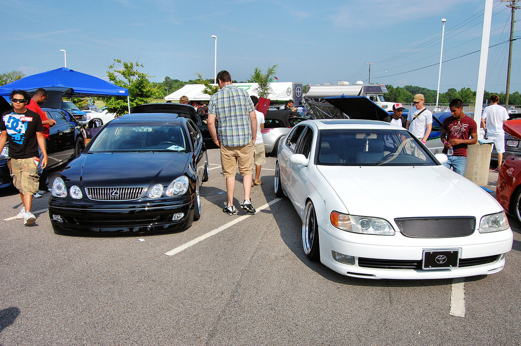 photo 7 Lexus GS 300 custom wheels AME Gracer 19x9.0, ET +16, tire size 225/35 R19. 19x10.0 ET+14 235/35 R19