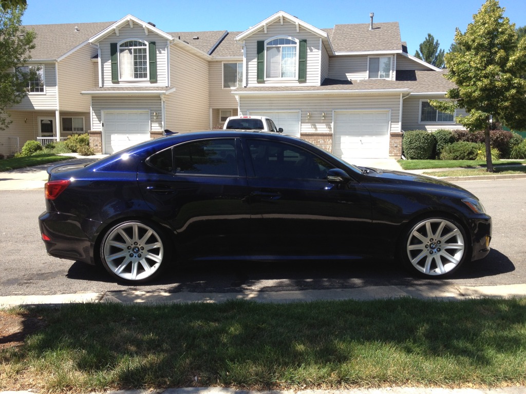 photo 3 Lexus IS 250 custom wheels Borbet Style 95 19x9.0, ET +24, tire size 215/35 R19. 19x10.0 ET+24 225/35 R19