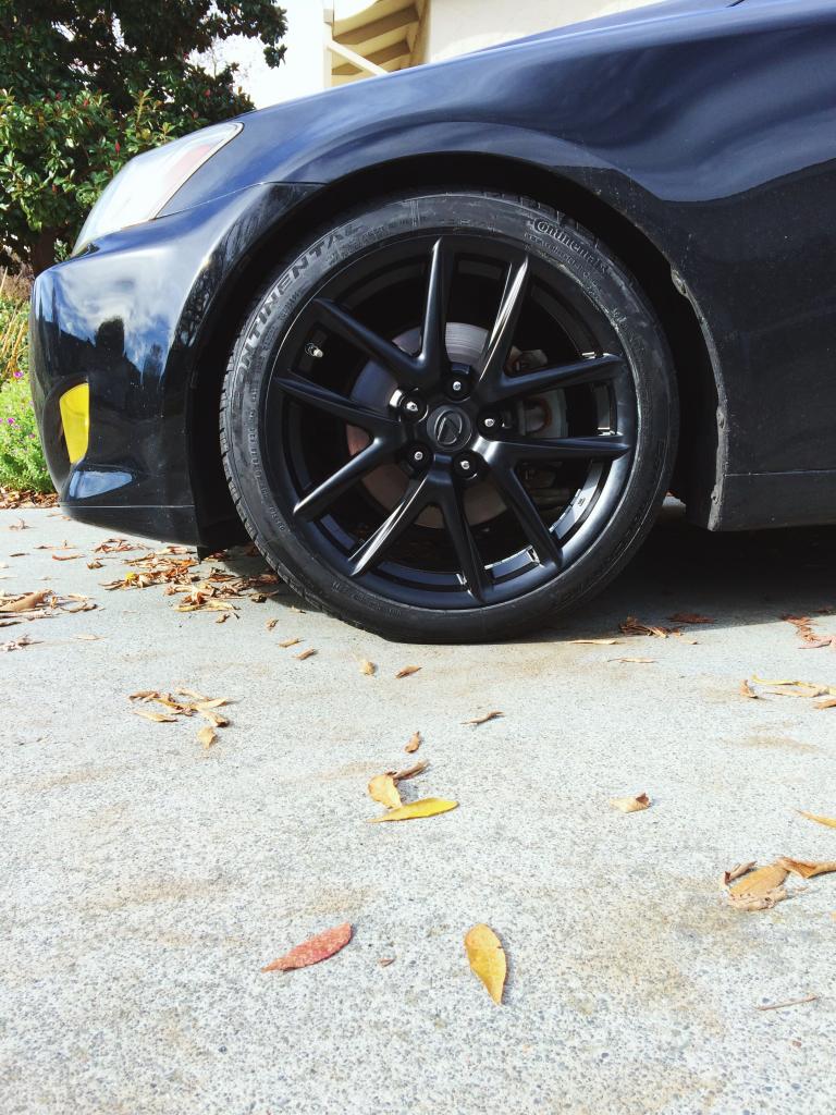 photo 1 Lexus IS 250 custom wheels OEM LFA 18x8.0, ET , tire size 225/40 R18. x ET 