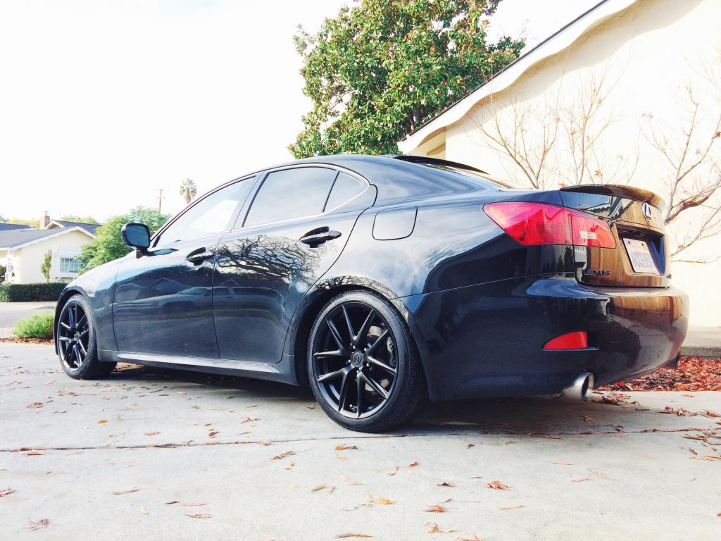 photo 2 Lexus IS 250 custom wheels OEM LFA 18x8.0, ET , tire size 225/40 R18. x ET 