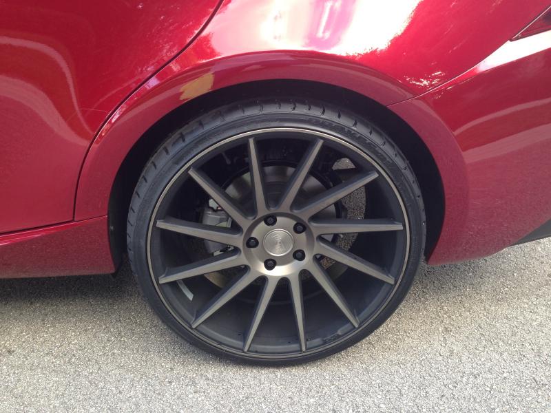 photo 1 Lexus IS 250 custom wheels Niche  20x8.5, ET +35, tire size 245/30 R20. 20x10.0 ET+40 285/25 R20