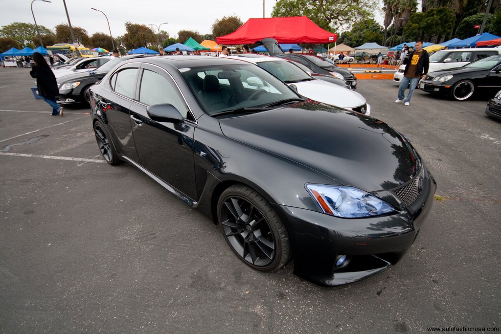 photo 1 Lexus IS-F custom wheels Five Axis S5:F 19x8.5, ET +30, tire size 235/35 R19. 19x9.5 ET+35 265/30 R19