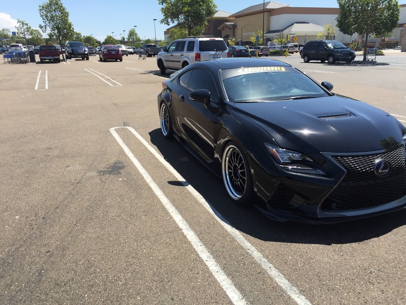 photo 3 Lexus RC F custom wheels SSR TF1 20x9.5, ET +25, tire size 255/30 R20. 20x10.5 ET+30 275/30 R20