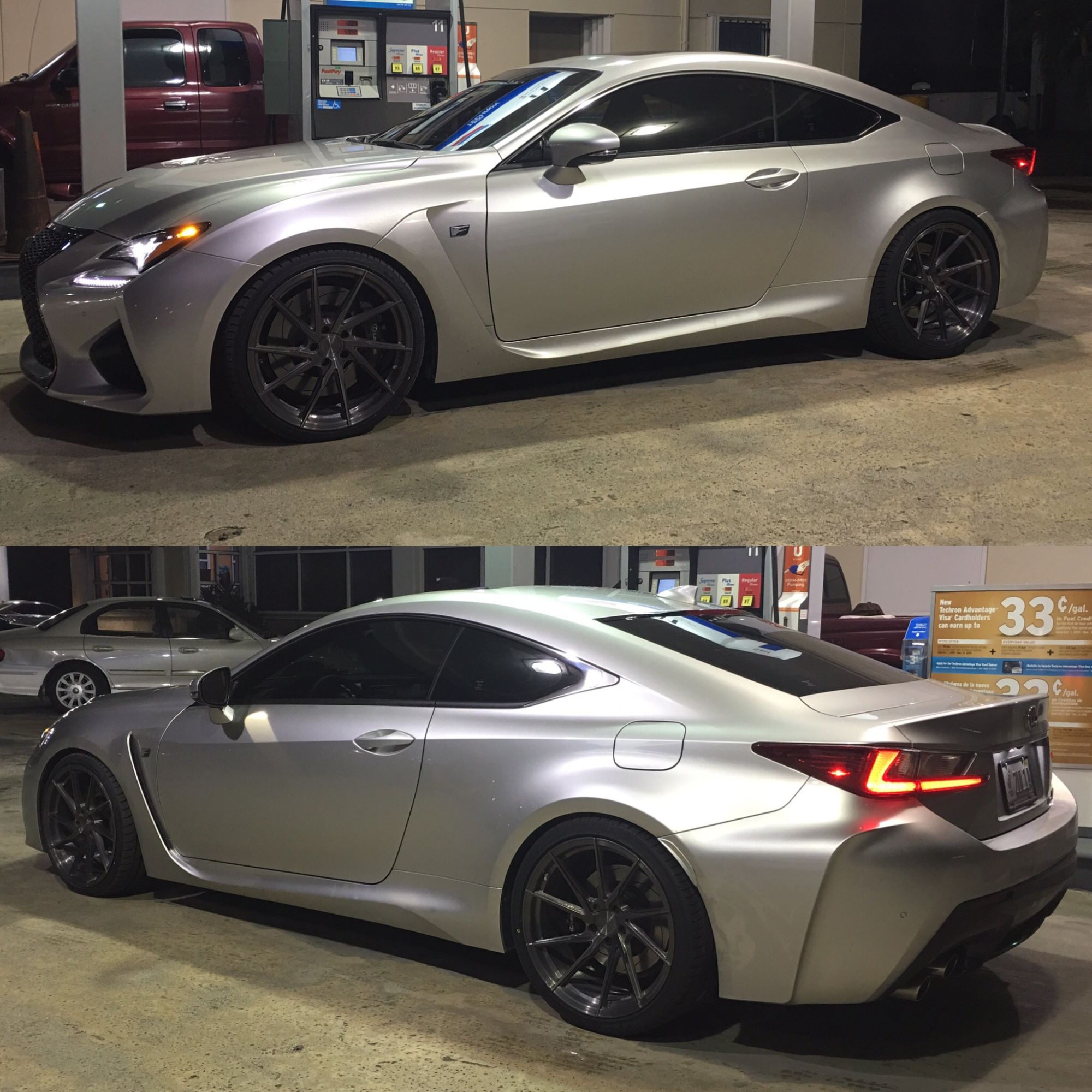 photo 1 Lexus RC F custom wheels Stance 20x9.0, ET +20, tire size 255/30 R20. 20x10.5 ET+25 285/30 R20
