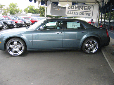 photo 3 Chrysler 300C custom wheels   22x, ET , tire size 265/30 R22. x ET 