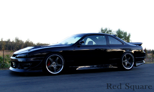 photo 1 Nissan S14 custom wheels Gram Lights 57F-pro 18x9.0, ET +14, tire size 225/40 R18. 18x10.0 ET+22 255/35 R18