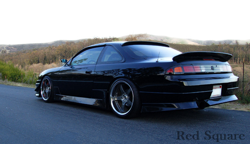 photo 2 Nissan S14 custom wheels Gram Lights 57F-pro 18x9.0, ET +14, tire size 225/40 R18. 18x10.0 ET+22 255/35 R18