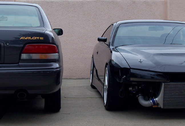 photo 7 Nissan S14 custom wheels Gram Lights 57F-pro 18x9.0, ET +14, tire size 225/40 R18. 18x10.0 ET+22 255/35 R18