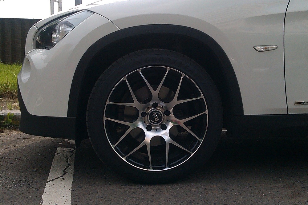 photo 1 BMW X1 custom wheels RH NBU Race 18x8.5, ET +35, tire size 235/45 R18. x ET 
