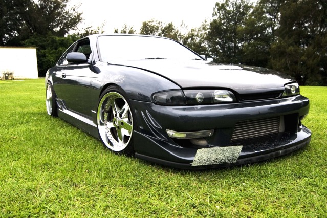photo 2 Nissan S14 custom wheels Work Equips 18x10.0, ET +18, tire size 235/40 R18. 18x11.0 ET+19 265/35 R18