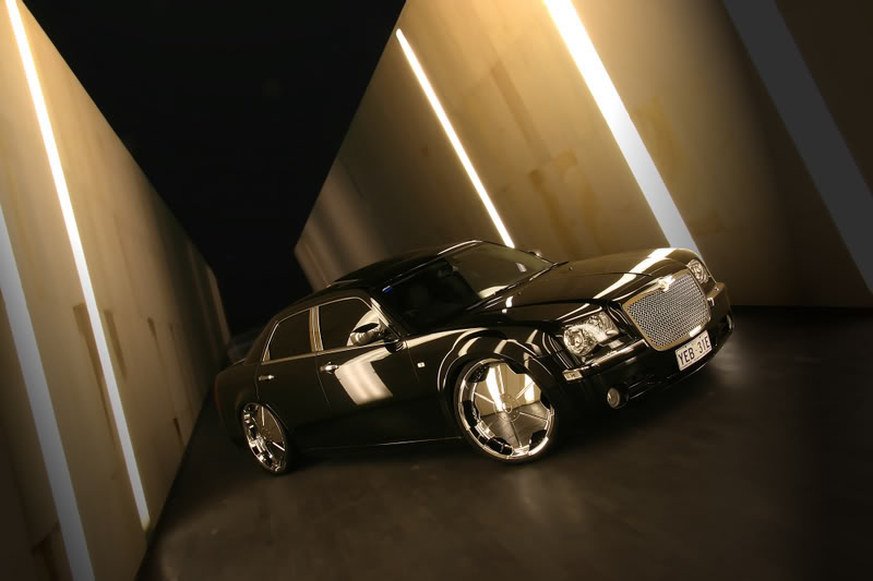 photo 2 Chrysler 300C custom wheels   24x9.0, ET , tire size 275/25 R24. x ET 