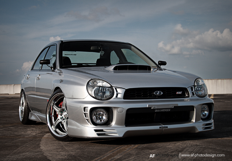 photo 7 Subaru Impreza WRX custom wheels Speed Star D5R 18x9.0, ET +27, tire size 225/40 R18. x ET 