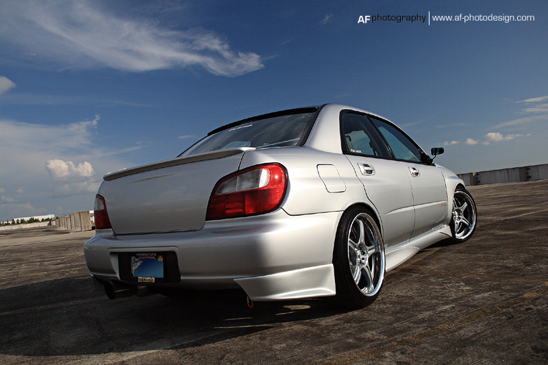 photo 8 Subaru Impreza WRX custom wheels Speed Star D5R 18x9.0, ET +27, tire size 225/40 R18. x ET 