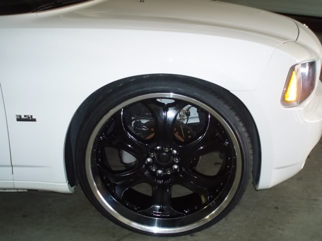 photo 1 Dodge Charger custom wheels 24x10.0, ET +10, tire size X R24. x ET