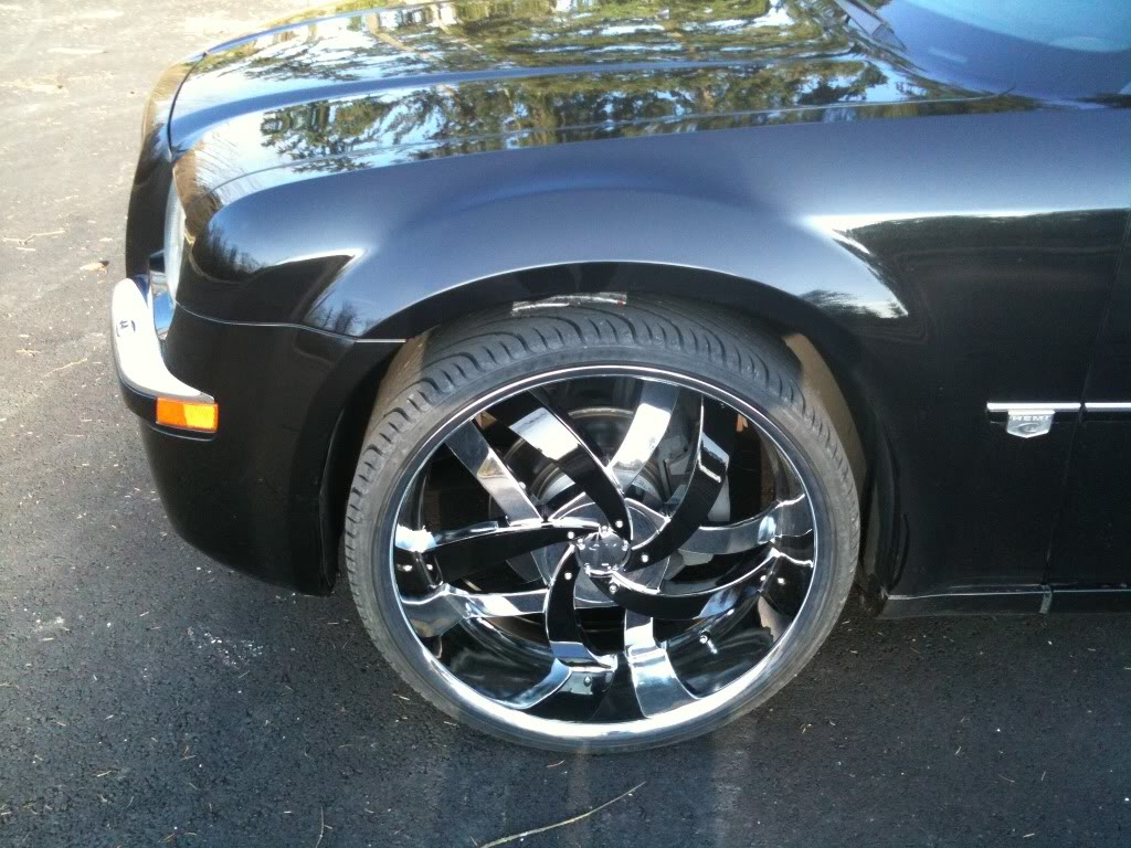 photo 2 Chrysler 300C custom wheels   24x10.0, ET +13, tire size X R24. x ET 