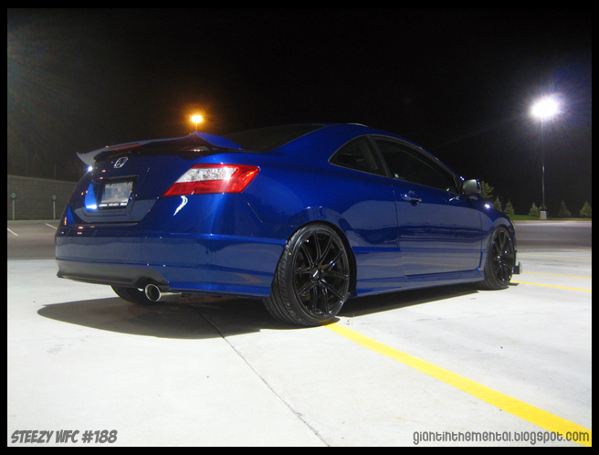 photo 2 Honda Civic custom wheels AME FS-01 18x9.0, ET +25, tire size 215/35 R18. x ET