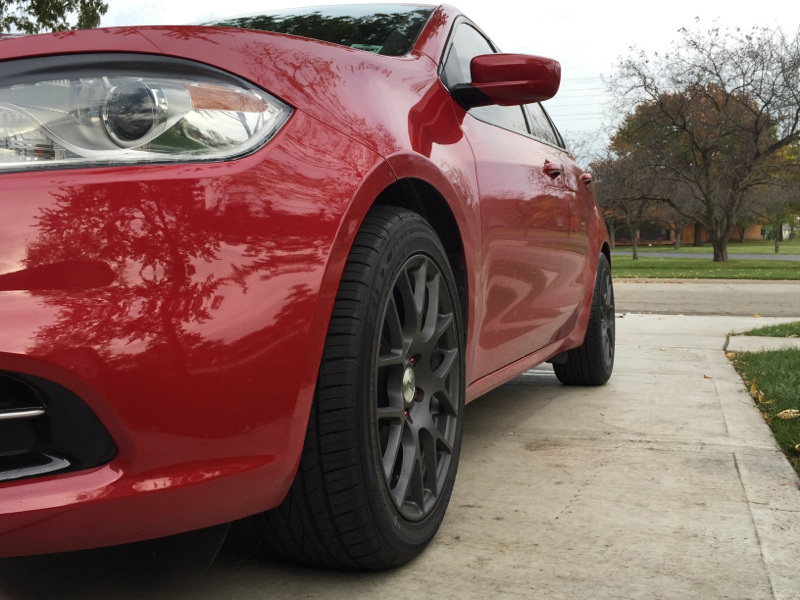 photo 1 Dodge Dart custom wheels TSW Nurburgring 17x8.0, ET , tire size X R17. x ET 