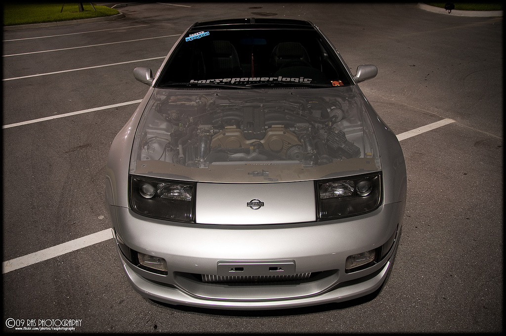 photo 6 Nissan 300ZX 2-seat custom wheels Work Emotion CR Kai 18x9.5, ET +20, tire size 255/35 R18. x ET 