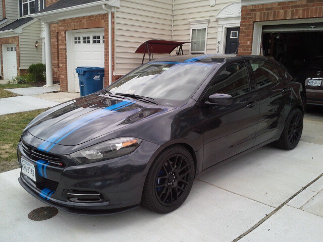 photo 2 Dodge Dart custom wheels Rage 20 18x8.0, ET +40, tire size 235/45 R18. x ET 