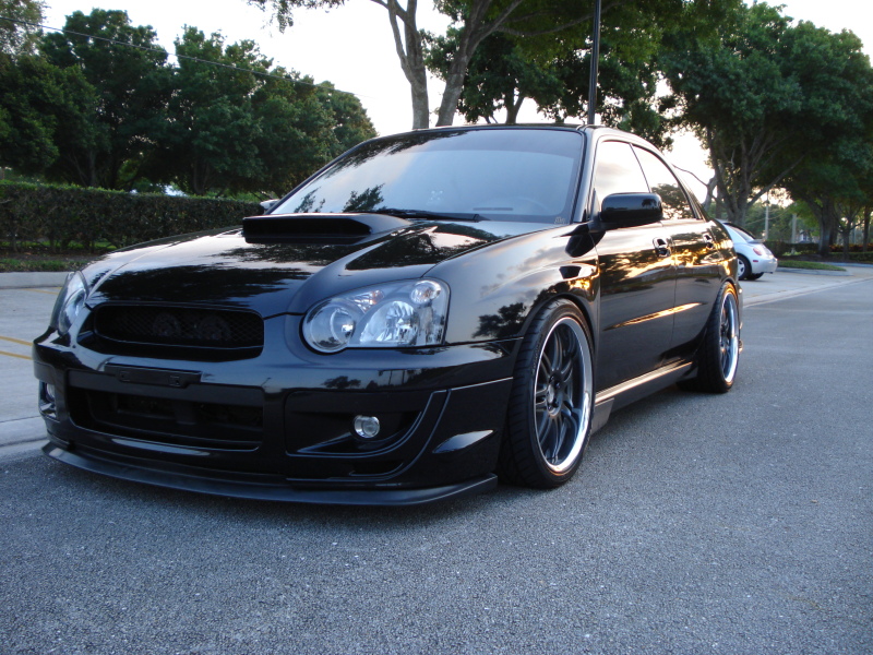 photo 19 Subaru Impreza WRX custom wheels Work Varianza T1S 18x9.5, ET +35, tire size 255/35 R18. x ET 