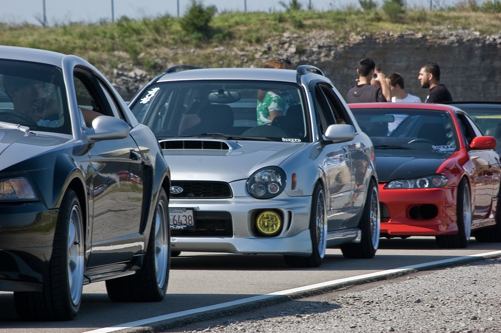 photo 1 Subaru Impreza WRX custom wheels BBS RS 17x9.0, ET +40, tire size 215/45 R17. x ET 215/40 R