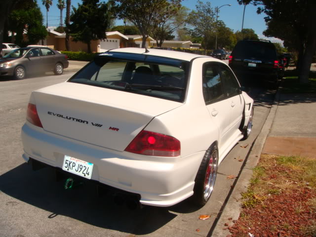photo 2 Mitsubishi Lancer Evolution custom wheels Work Meister 18x11.0, ET +5, tire size 295/30 R18. x ET
